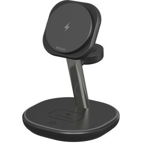 Deltaco QI-1049 3-in-1 magnetic - wireless charging stand