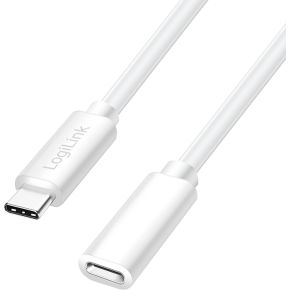 LogiLink CU0220 USB-kabel USB 2.0 1 m USB C Wit