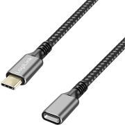 LogiLink CUA0109 USB-kabel USB 3.2 Gen 1 (3.1 Gen 1) 2 m USB C Zwart, Grijs