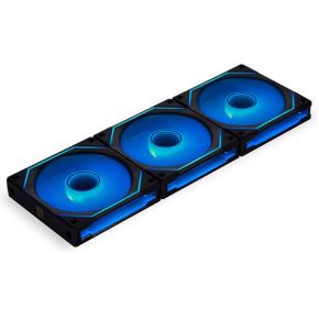 Lian Li UNI FAN SL-INF 120, 3-pack, Black, ARGB Reverse Blade PWM