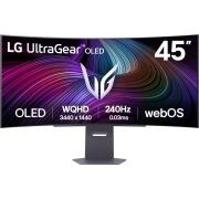 LG UltraGear 45GX90SA-B 45" WQHD 240Hz Curved W-OLED Gaming Monitor