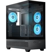 Chieftec GT-01B-OP Vista Midi Tower Zwart Behuizing