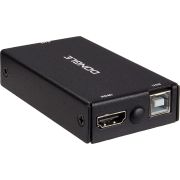 Inter-Tech IPC KVM Dongle KT-150H HDMI RJ45 zu für KVMs KVM-switch