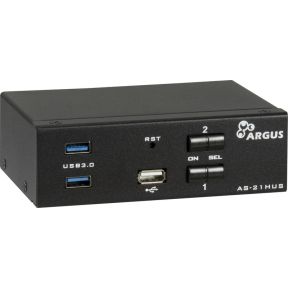 Inter-Tech IPC KVM Switch AS-21HUS KVM-switch