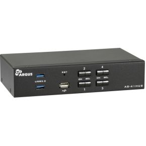 Inter-Tech IPC KVM Switch AS-41HUS KVM-switch