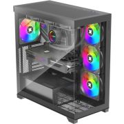 Xilence XG171 Midi Tower Zwart Behuizing