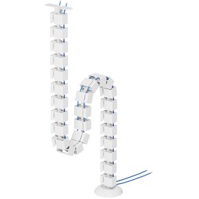 Neomounts ADS06-130WH Kabelgeleider - schroefbevestiging - universeel