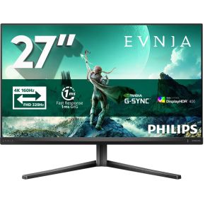 Philips Evnia 3000 27M2N3800A/00 27 4K 160Hz / FHD 320Hz Dual Frame IPS Monitor