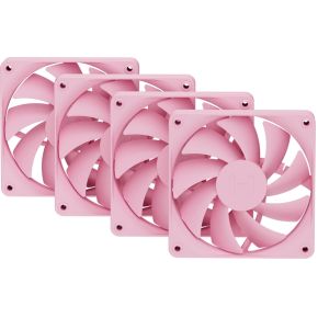 Hyte FA12 120mm PWM Fan 4 Pack [STRAWBERRY MILK]