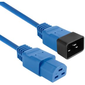 ACT Netsnoer C20 - C21 IEC60320 blauw 2.5 m