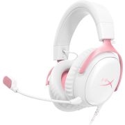 HyperX Cloud III - Bedrade Gaming Headset in wit/roze