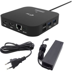 I-tec C31DUALHDMIDPD100 laptop dock & poortreplicator
