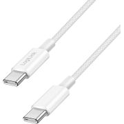 Logilink CU0341 480Mbps 60W 1.00m Wit USB-C Kabel