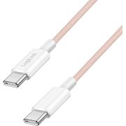 LogiLink CU0343 USB-kabel USB 2.0 1 m USB C Roze