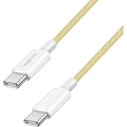 LogiLink CU0349 USB-kabel USB 2.0 1 m USB C Geel