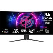 MSI MPG 346CQRF X24 34" UWQHD 240Hz Curved VA Gaming Monitor
