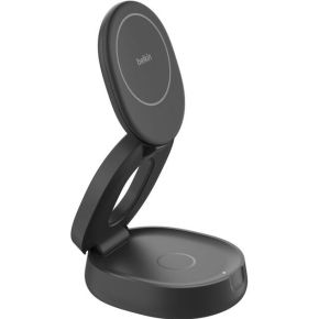 Belkin WIZ035kqBK Hoofdtelefoons, Smartphone Zwart USB Draadloos opladen Snel opladen Binnen
