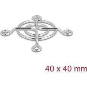 DeLOCK 67304 onderdeel & accessoire voor computerkoelsystemen Ventilatorrooster