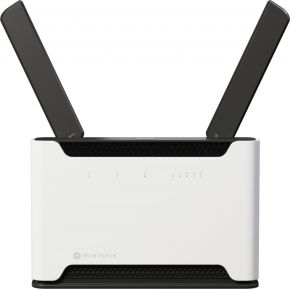 Mikrotik Chateau 5G R17 ax draadloze router Gigabit Ethernet Dual-band (2.4 GHz / 5 GHz) Zwart, Grij