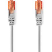 Nedis CAT6 Netwerkkabel | RJ45 Male | RJ45 Male | U/UTP | 10.0 m | Rond | PVC | Grijs | Label