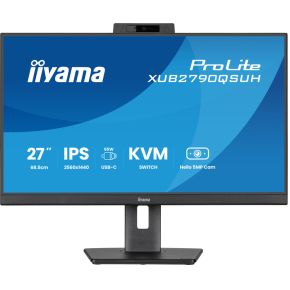 Iiyama ProLite XUB2790QSUH-B2 27  Quad HD 100Hz IPS KVM Monitor