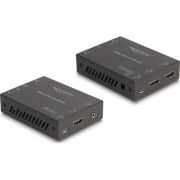 DeLOCK HDMI KVM Extender Setüber Cat.6 Kabel 4K 60 Hz 70 m KVM-extender Zender en ontvanger