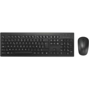 Kensington KM270 EQ toetsenbord Inclusief muis Draadloos Zwart Azerty Belgisch