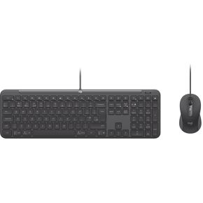 Logitech 920-013348 toetsenbord Inclusief muis Kantoor USB QWERTY Engels Grafiet