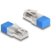 DeLOCK 67187 kabel-connector RJ45 Blauw