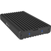 ICY BOX IB-2817M-C32 SDD-behuizing Zwart M.2