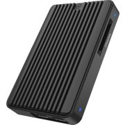ICY BOX IB-CR601M-C31 SDD-behuizing Zwart M.2