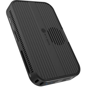 ICY BOX IB-DK4071M-CU31 USB 3.2 Gen 2 (3.1 Gen 1) Type-C Zwart