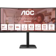 AOC Professional E4 CU34E4CV 34" UWQHD 120Hz Curved VA Monitor