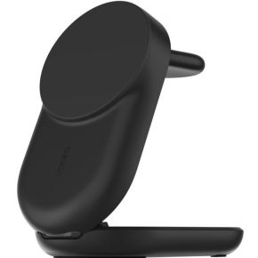 Belkin UltraCharge 25w Qi2 3in1 Magnetic Charger EU Black Round Binnen