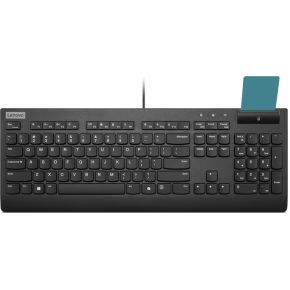 Lenovo 4Y41R64694 toetsenbord Thuis/Werk USB Belgisch, Frans Zwart