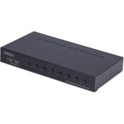 StarTech.com 8-Port DisplayPort KVM Switch met 1U Rackmontage Kit, 4K 60Hz DP 1.2, Drukknop & Hotkey