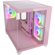 COUGAR Gaming FV150 MINI RGB Mini Tower Roze Behuizing
