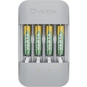 Varta Eco Charger Pro Recycled + 4 x 800 mAh AAA 57683 101 131 batterij-oplader