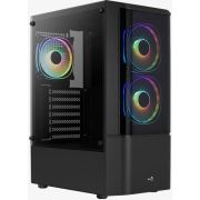 Aerocool Quantum Midi Tower Zwart Behuizing