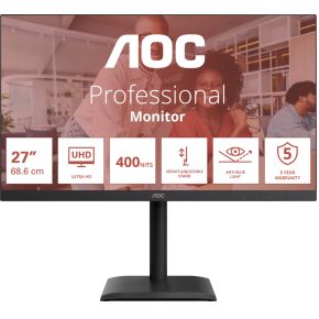 AOC Professional U27E4CV 27 4K IPS Monitor