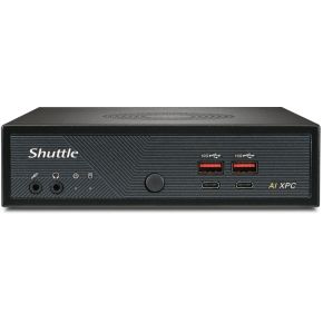 Shuttle Slim AI PC DN11H5 Intel Core Ultra 5 125H, Intel Arc graphics, 2xHDMI, 2x DP, 4x 2.5Gbit LAN