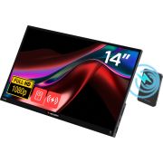 Verbatim 32088 14" Full HD Draagbare Touch monitor