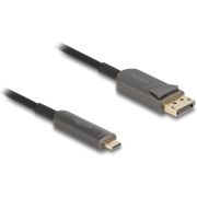 DeLOCK 81609 video kabel adapter 30 m USB Type-C DisplayPort Zwart