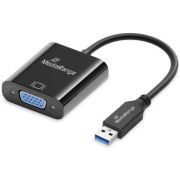 MediaRange MRCS230 video kabel adapter 0,2 m VGA (D-Sub) Zwart