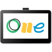 Wacom DTH134W5Z handtekeningpad 33,8 cm (13.3") Zwart, Grijs LCD