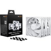 be quiet! Pure Wings 3 120 mm PWM Reverse Triple Pack White