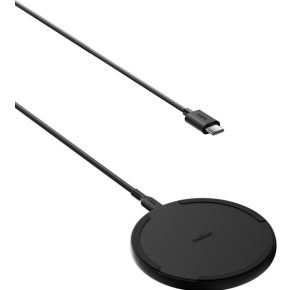 Belkin WIA012HQBK oplader voor mobiele apparatuur Smartphone Zwart AC Draadloos opladen Snel opladen