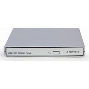 Gembird DVD-USB-021-SV optisch schijfstation Intern DVD±RW Zilver