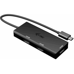 I-tec USB-C Triple 4K HDMI Video Adapter, Power Delivery 100W