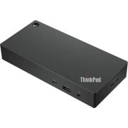 Lenovo 40AY0135UK laptop dock & poortreplicator Bedraad USB 3.2 Gen 1 (3.1 Gen 1) Type-C Zwart